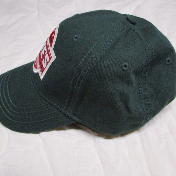Lowes Embroidered 100% Cotton Strap Back Hat Green Men Size | One Size - Picture 2 of 7
